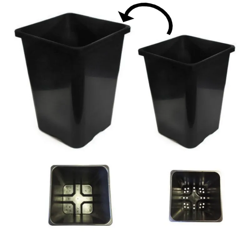 18L   24L Square Pot Hydroponic Kit