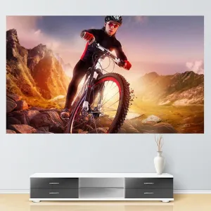 72 Folding Anti-light Projection Curtain - 16 9 - 159x90cm