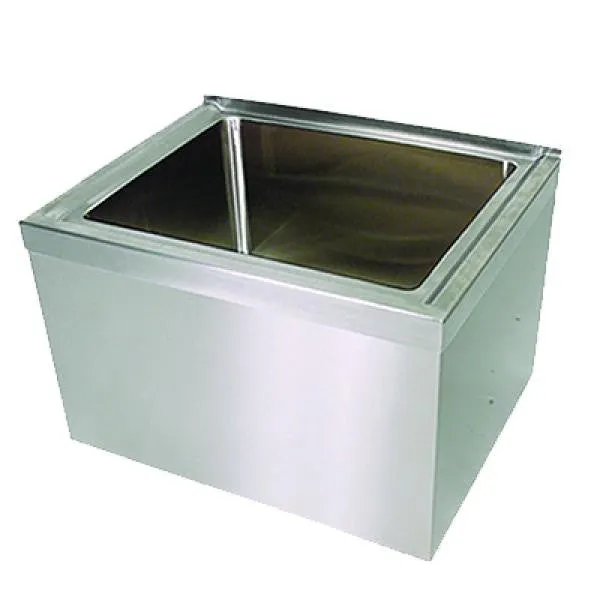 BK Resources BKMS-1620-6 Stainless Steel Mop Sink