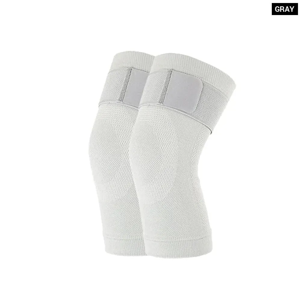 Elastic Breathable Knee Compression Sleeves for Men Wmen Arthritis Pain Relief Running