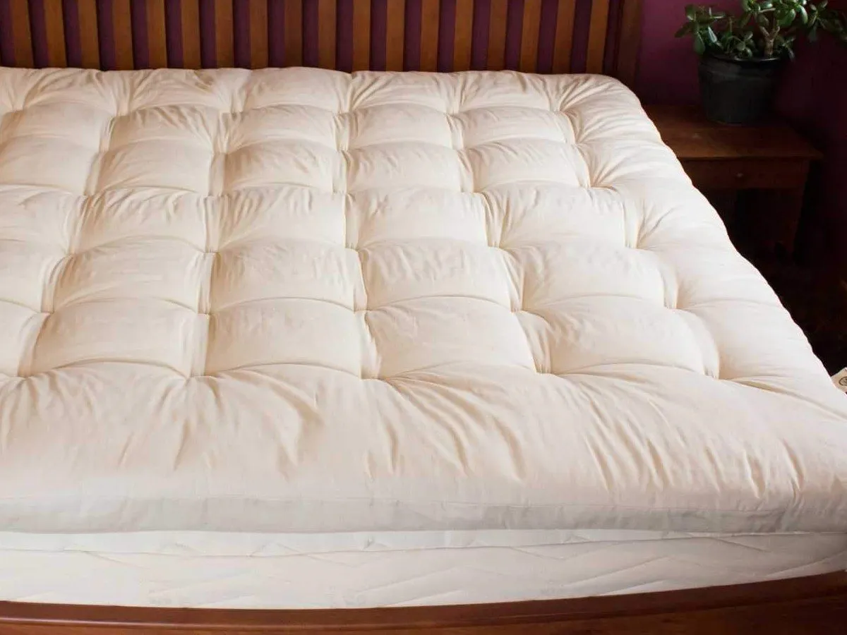 Holy Lamb Organics Certified Organic Quilted Mattress Topper