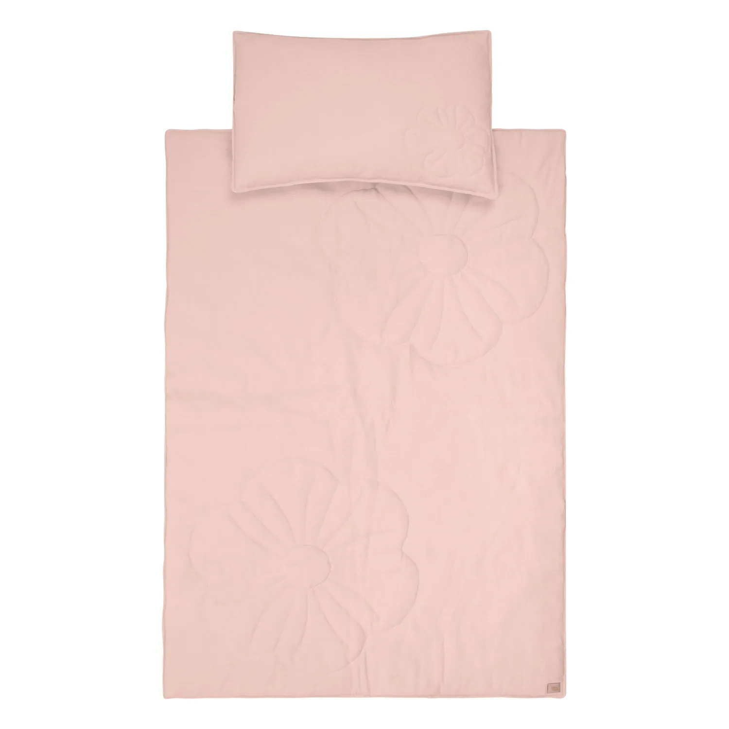 Linen bloom child bedding set