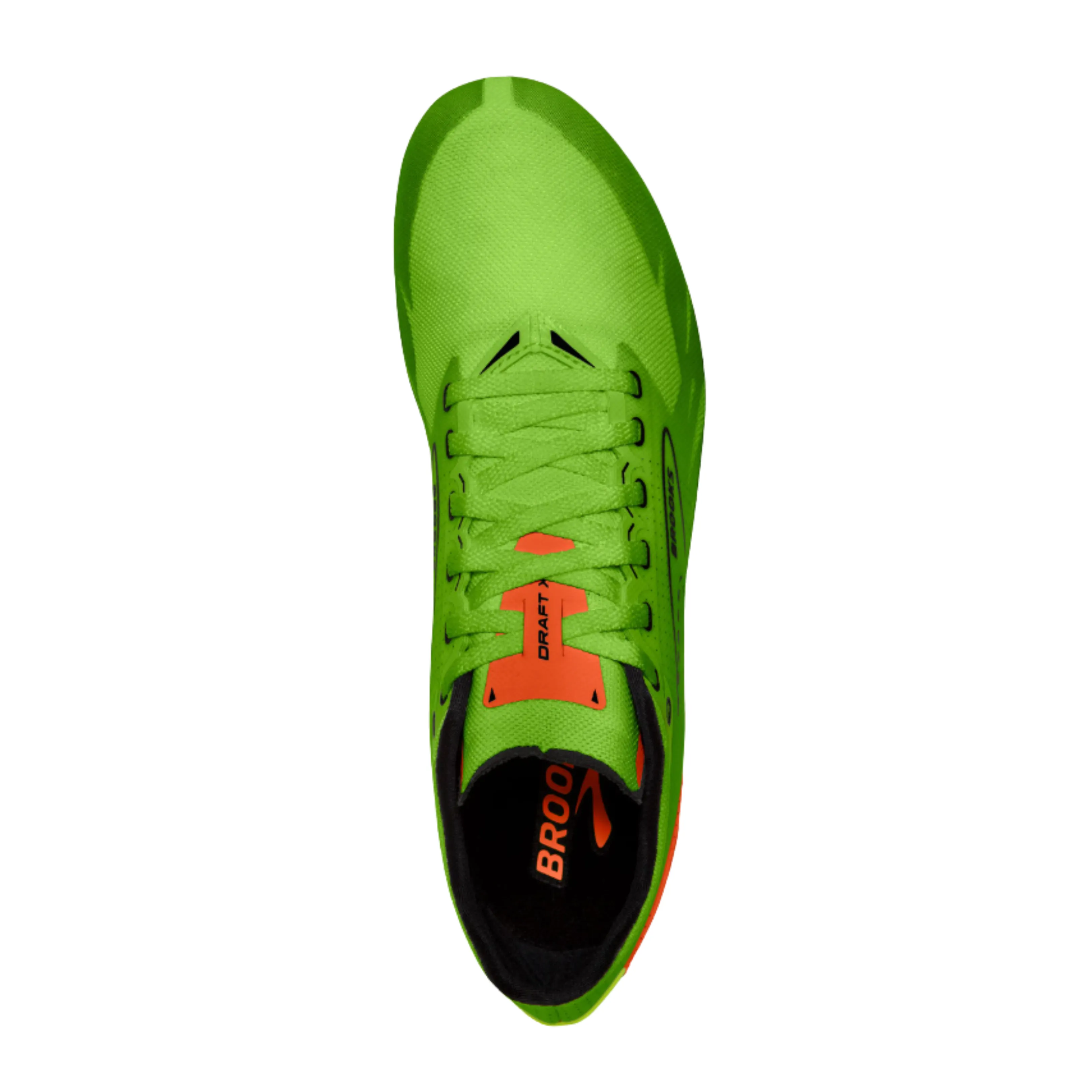 Men's Draft XC Spike  Green Gecko/Red Orange/White (D Width)