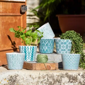 Old Style Dutch Pot - Assorted Teal
