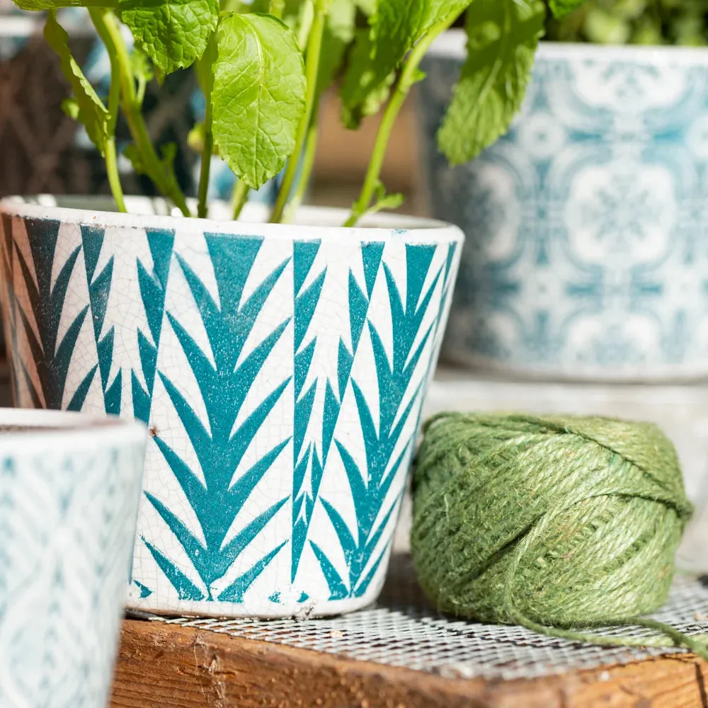 Old Style Dutch Pot - Assorted Teal