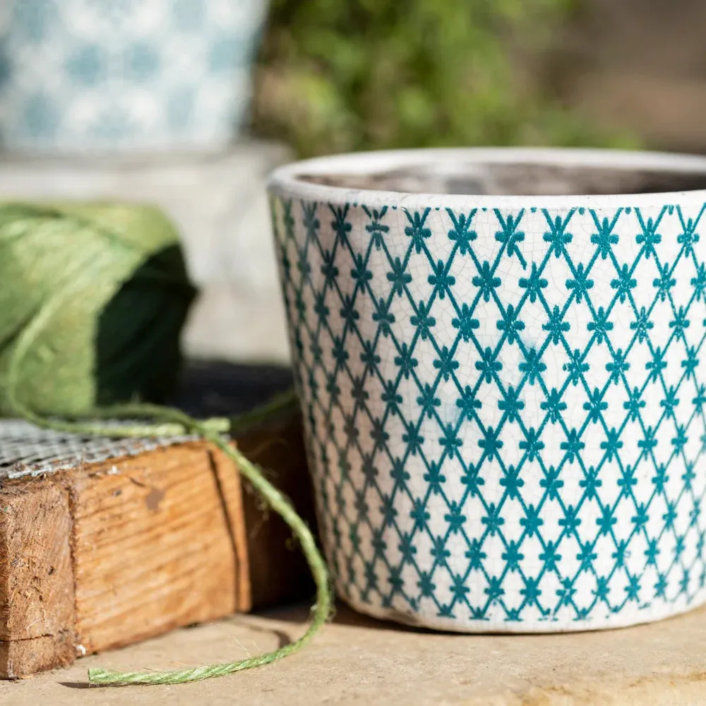 Old Style Dutch Pot - Assorted Teal