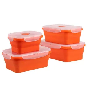 Portable Colorful Folding Food Storage Container
