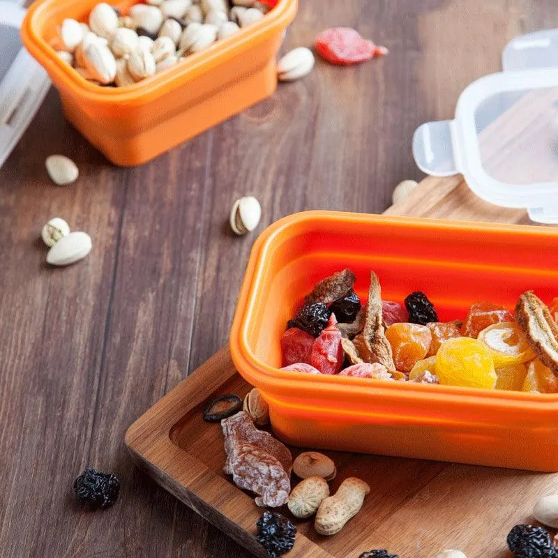 Portable Colorful Folding Food Storage Container