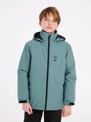 Protest Kid's Skimmer Snow Jacket Atlantic Green 6811332_288