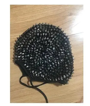 Spiked Crystal Mask Hood Helmet