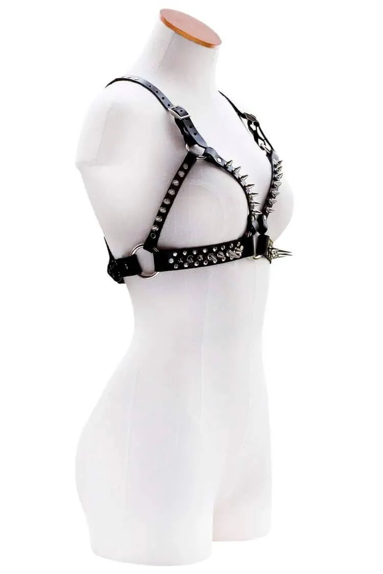 Thorn Leather Fetish Lingerie Set
