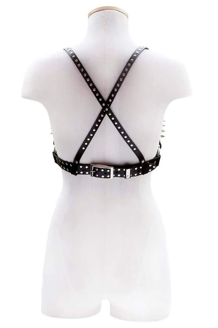 Thorn Leather Fetish Lingerie Set