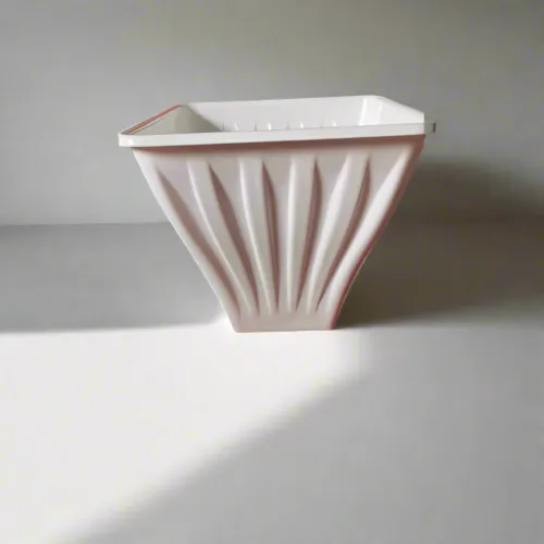 White Garden Planter